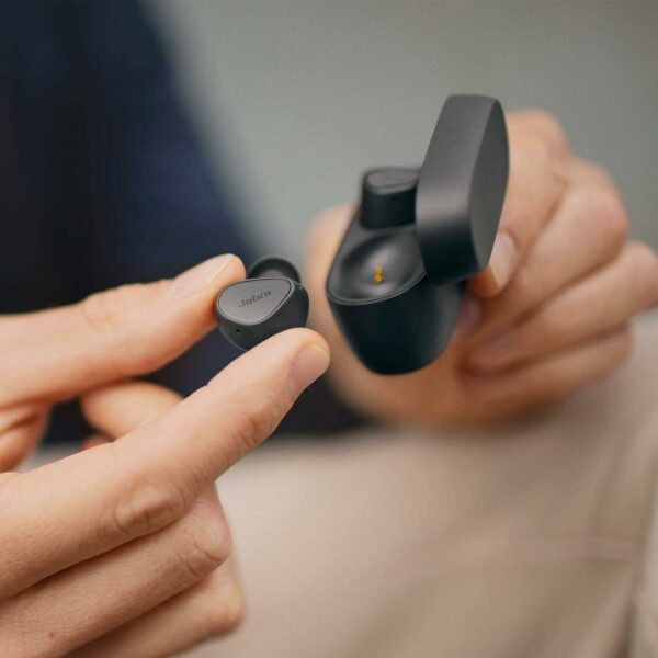 Jabra Elite 4 - Écouteurs sans Fil Bluetooth à réduction de Bruit Active - Discrets et Confortables – Image 3