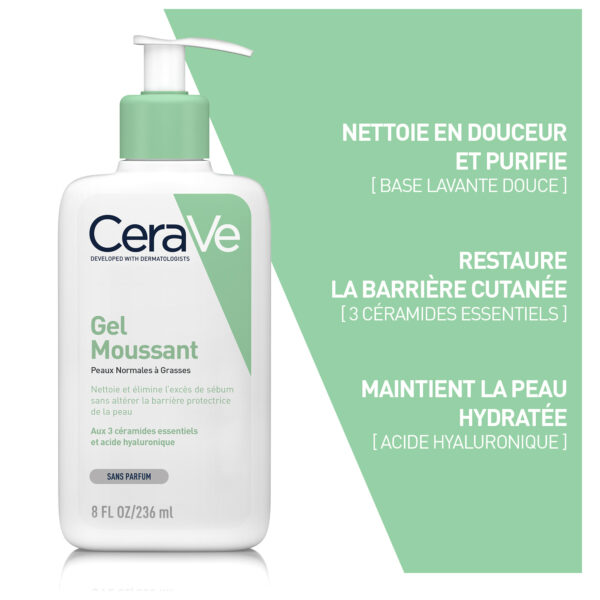 CeraVe Gel Moussant 236ml – Image 4