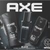 Axe Coffret Eau de Toilette 100ml, Déodorant 200ml & Gel Douche 250ml Black x1