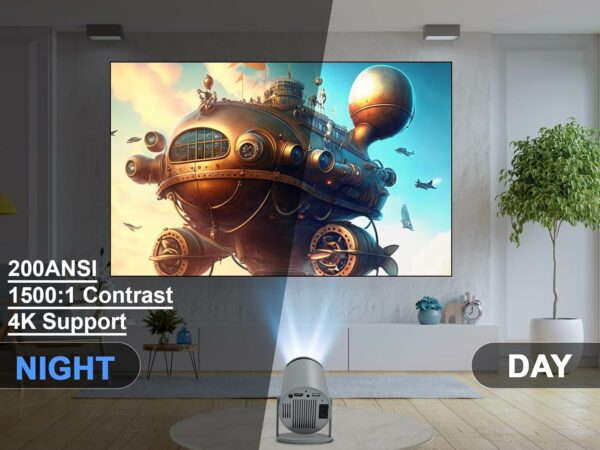 Mini Projecteur Android 11 intégré  Wifi 6 – Image 4