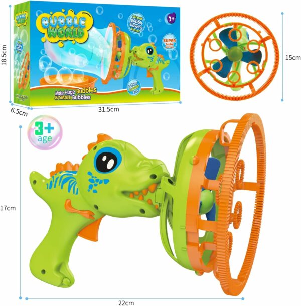 Machine à Bulles de Savon ,Pistolet Automatique Portable Jouet pour Enfant – Image 4