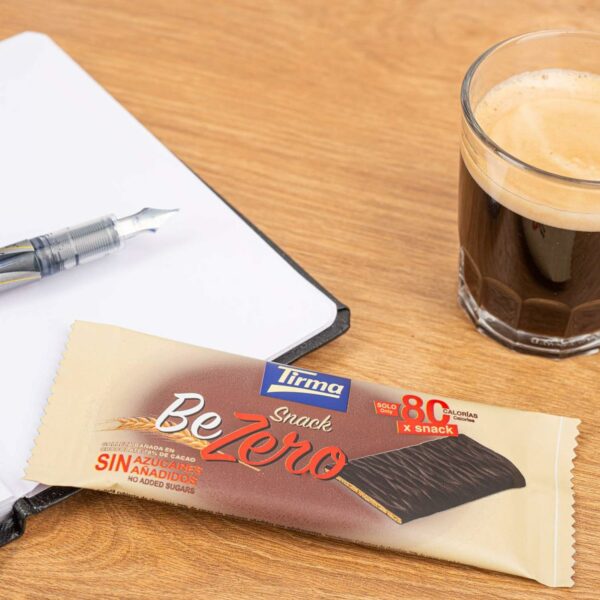 Tirma Snack BeZéro Biscuits au chocolat noir 105g  Biscuits végétariens Diabétique – Image 3