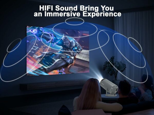 Mini Projecteur Android 11 intégré  Wifi 6 – Image 3