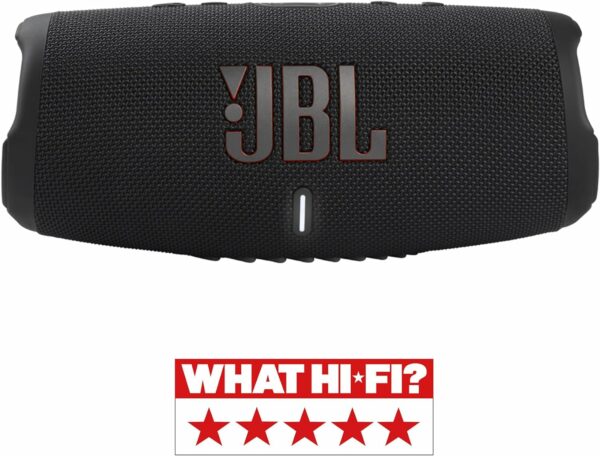JBL Charge 5 – Enceinte portable Bluetooth avec chargeur intégré – Son puissant et basses profondes – Autonomie de 20 hrs – Etanche à l’eau et à la poussière – Image 4