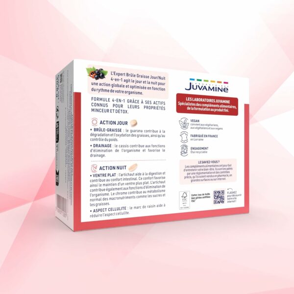 Juvamine Expert Brûle Graisse (1 boite de 30 comprimés) – Image 2