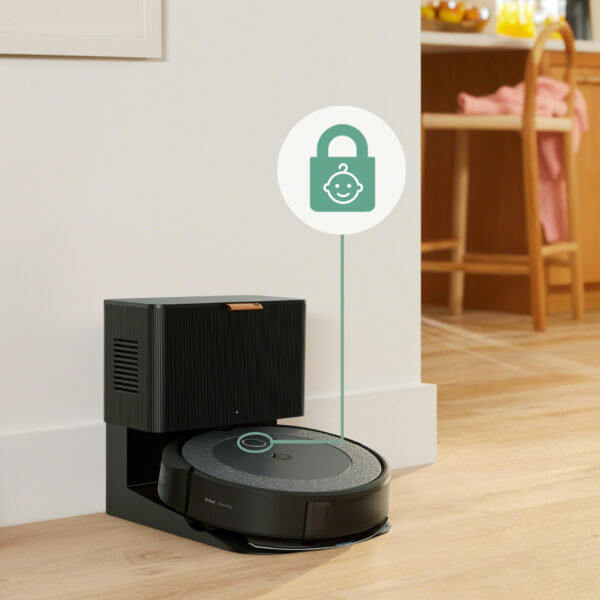Robot aspirateur et laveur de sols Roomba Combo® i5+ - gris et noir – Image 3