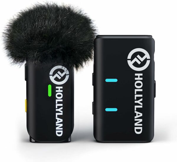 Micro Cravate sans Fil Annulation Active Bruit 200m Portée, 20H Utilisation – Image 5