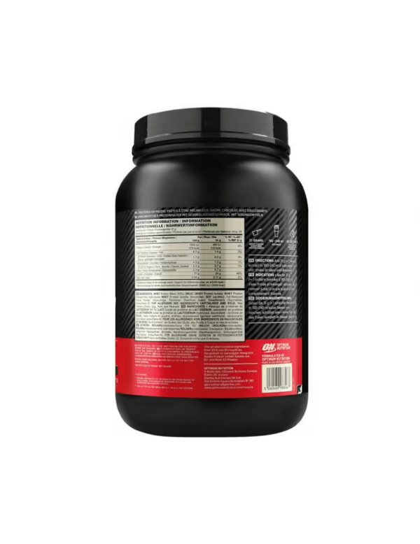 100% Whey gold (900gr)|Chocolat| Whey protéine|Optimum Nutrition - Optimum Nutrition – Image 3