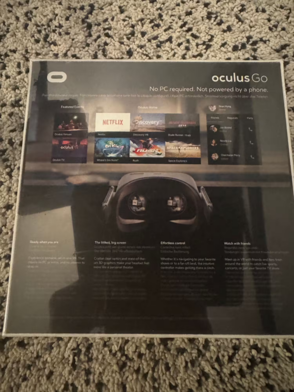 Oculus Go (32GB) - Système de réalité virtuelle- OCCASION – Image 2