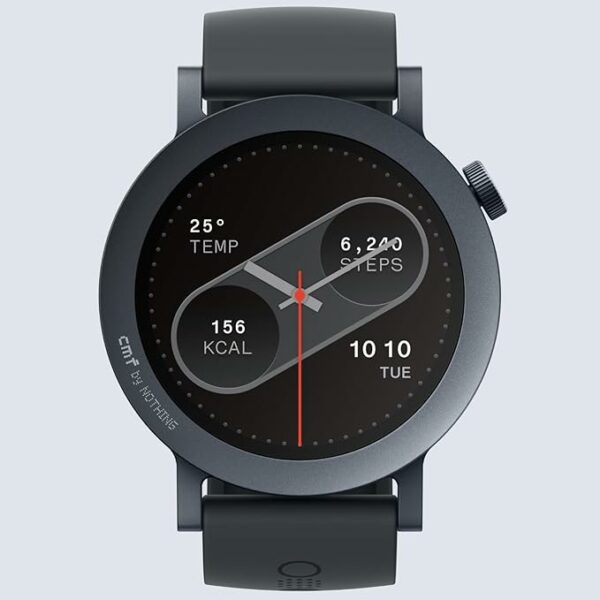 CMF by Nothing Watch Pro 2 Montre connectée avec Affichage AMOLED de 1,32", Durée de Vie de la Batterie de 11 Jours, Appels Bluetooth avec réduction du Bruit par IA, et GPS multisystème - Gris Foncé – Image 3