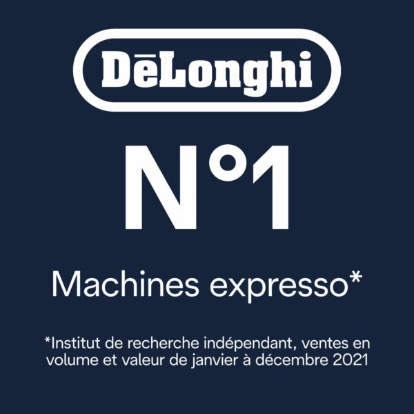 De'Longhi Dedica Style EC685.M, Machine à Expresso avec Buse à Mousse de Lait Professionnelle, Seulement 15 cm de Large, Réservoir de 1 L, Boîtier en Métal, Compatible avec les Dosettes E.S.E, Métal – Image 7