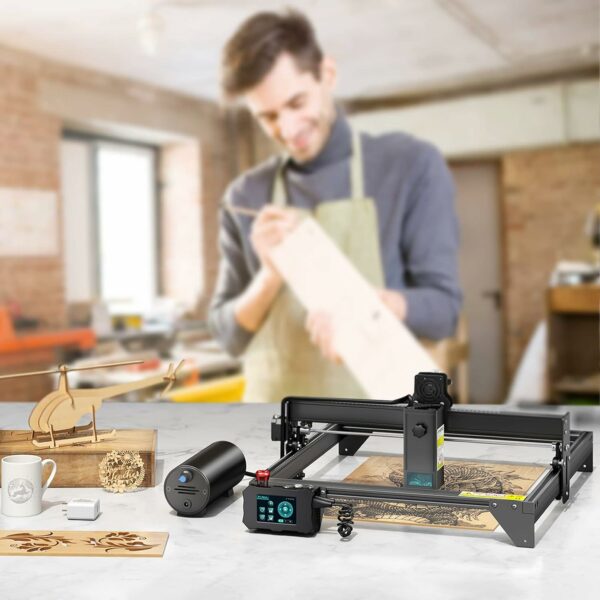 ATOMSTACK A20 Pro Découpe laser 130W, Machine de Gravure Laser CNC 60W, Graveur Laser 20W et Découpe Laser avec Assistance D'air. – Image 5