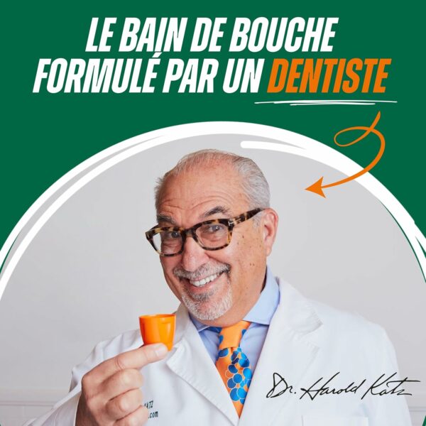 The Breath Co. Bain de Bouche Protection Gencives, Formule developpée par un dentiste, aide à combattre la plaque dentaire pendant 24h*, rafraîchit l'haleine, Sans alcool, ne pique pas, 500ml – Image 4