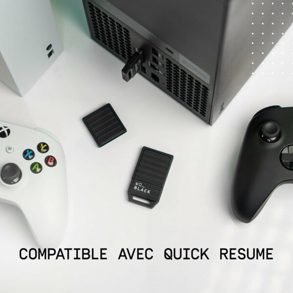 Xbox Series S 512 Go + WD_BLACK C50 1 To Carte d'extension, sous licence officielle pour votre console Serie S – Image 2
