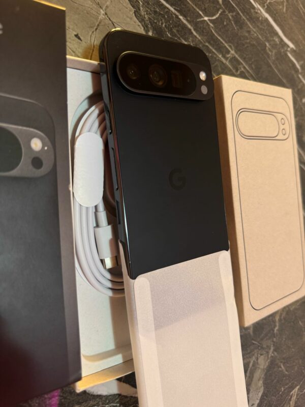 Google Pixel 9 Pro XL - Smartphone Android débloqué avec Gemini, système de triple caméra arrière, batterie de 24 heures et écran Super Actua de 6,8 pouces - Obsidian - 256 Go – Image 7