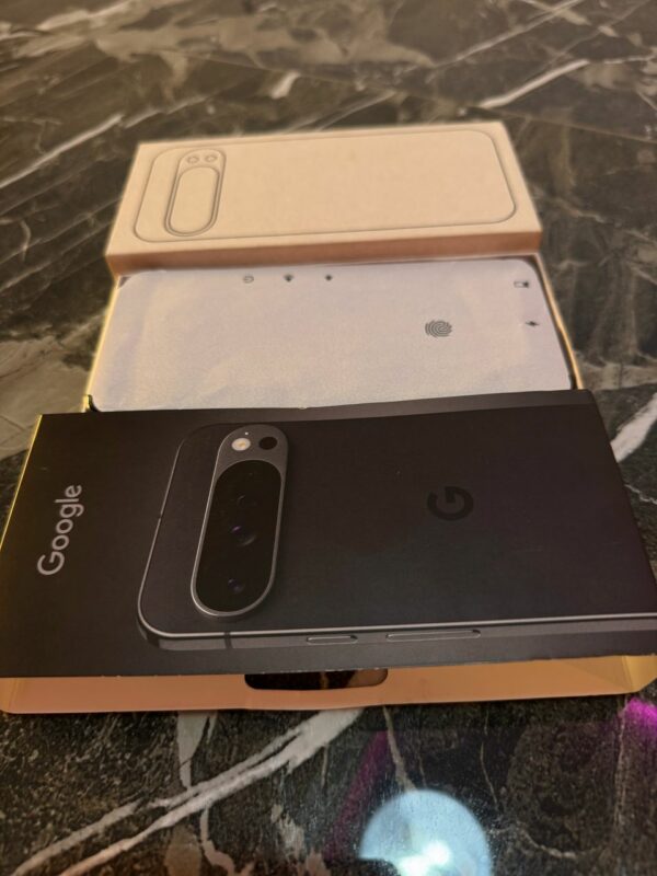 Google Pixel 9 Pro XL - Smartphone Android débloqué avec Gemini, système de triple caméra arrière, batterie de 24 heures et écran Super Actua de 6,8 pouces - Obsidian - 256 Go – Image 8