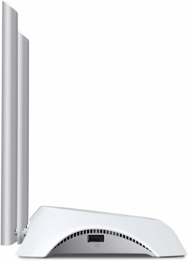 TP-Link 300 Mbps 3G/4G Single-Band Wi-Fi Router, 1x 2.0 USB Port, 5x Fast WAN/LAN Ports, Connect up to 32 devices, WPS Button, No Configuration Required, UK Plug (TL-MR3420) – Image 8