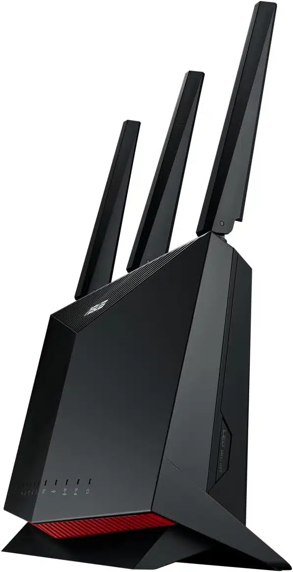 ASUS RT-AX86S - Routeur AX5700 Wi-Fi 6, Double bande, Mode Gaming Mobile, AiProtection Pro gratuit à vie, AiMesh, 2.5G, Adaptive QoS, redirection de port, MU-MIMO et OFDMA – Image 4
