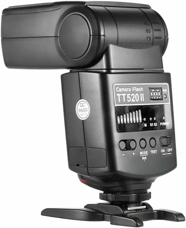 Godox TT520II Appareil Photo Speedlite Universel + 2,4 G Émetteur de Déclenchement sans Fil 1/300s-1/20000s Trois Modes de Flash M, S1, S2 Mode pour Appareil Photo Canon Nikon Pentax Olympus – Image 6