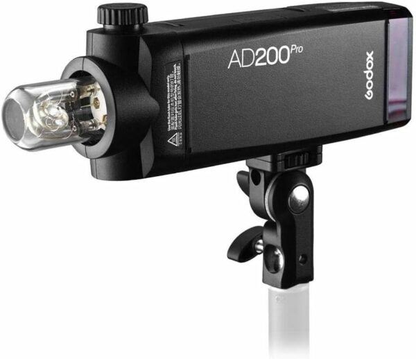 Godox AD200 Pro Flash de Poche, 2.4G TTL Stroboscope Flash HSS 1/8000s Lampe de Poche Extérieur, avec Batterie Lithium, Compatible pour Canon Nikon Sony Fuji Olympus Panasonic Pentax Caméra – Image 5