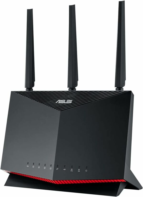 ASUS RT-AX86S - Routeur AX5700 Wi-Fi 6, Double bande, Mode Gaming Mobile, AiProtection Pro gratuit à vie, AiMesh, 2.5G, Adaptive QoS, redirection de port, MU-MIMO et OFDMA – Image 5