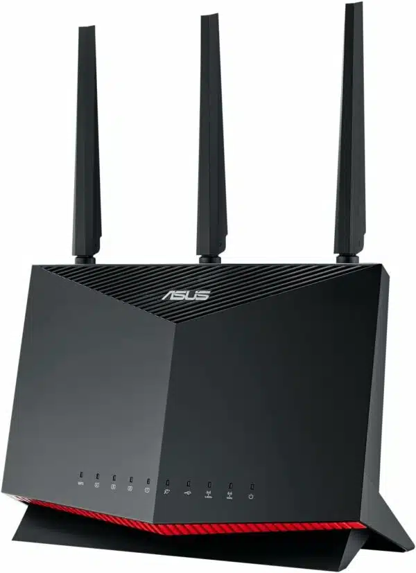 ASUS RT-AX86S - Routeur AX5700 Wi-Fi 6, Double bande, Mode Gaming Mobile, AiProtection Pro gratuit à vie, AiMesh, 2.5G, Adaptive QoS, redirection de port, MU-MIMO et OFDMA – Image 5