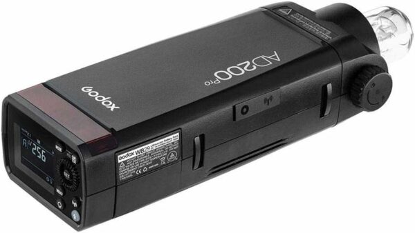 Godox AD200 Pro Flash de Poche, 2.4G TTL Stroboscope Flash HSS 1/8000s Lampe de Poche Extérieur, avec Batterie Lithium, Compatible pour Canon Nikon Sony Fuji Olympus Panasonic Pentax Caméra – Image 6