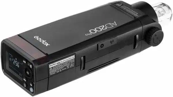 Godox AD200 Pro Flash de Poche, 2.4G TTL Stroboscope Flash HSS 1/8000s Lampe de Poche Extérieur, avec Batterie Lithium, Compatible pour Canon Nikon Sony Fuji Olympus Panasonic Pentax Caméra – Image 6