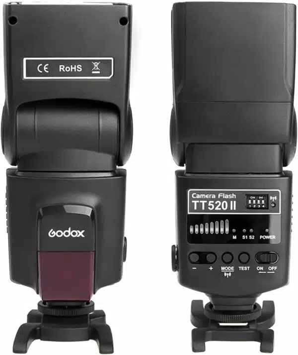 Godox TT520II Appareil Photo Speedlite Universel + 2,4 G Émetteur de Déclenchement sans Fil 1/300s-1/20000s Trois Modes de Flash M, S1, S2 Mode pour Appareil Photo Canon Nikon Pentax Olympus – Image 2