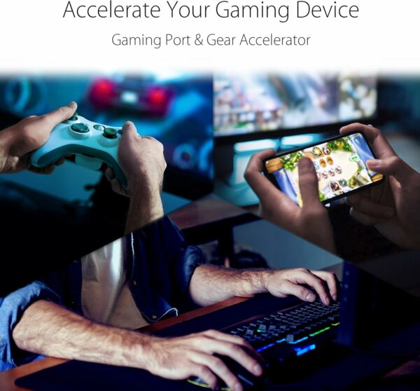 ASUS RT-AX86S - Routeur AX5700 Wi-Fi 6, Double bande, Mode Gaming Mobile, AiProtection Pro gratuit à vie, AiMesh, 2.5G, Adaptive QoS, redirection de port, MU-MIMO et OFDMA – Image 9
